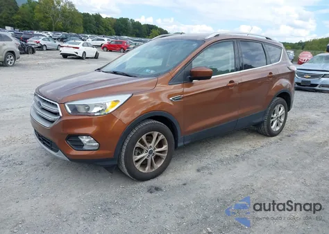 2017 Ford Escape Se z USA, uszkodzony, nr VIN 1FMCU9GD7HUB22580